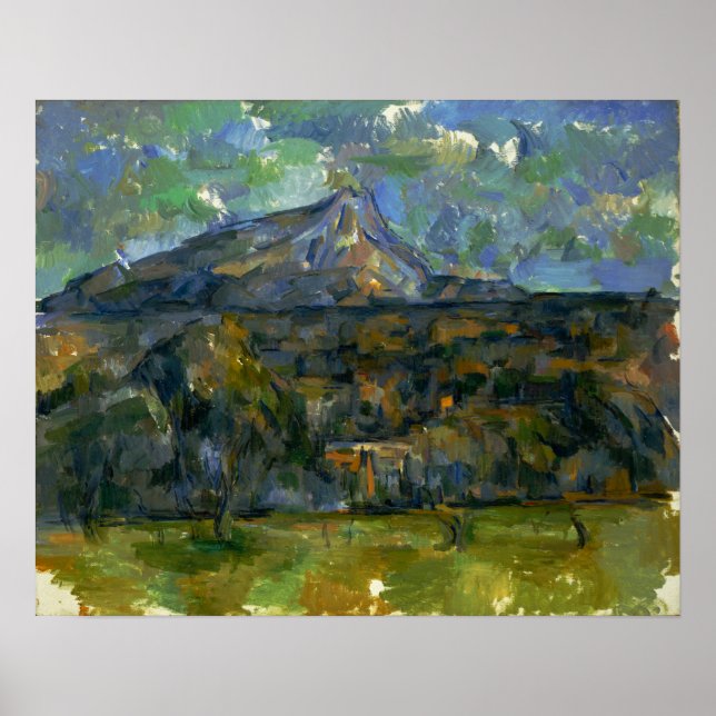 Póster Cézanne - Mont Sainte-Victoire (Frente)