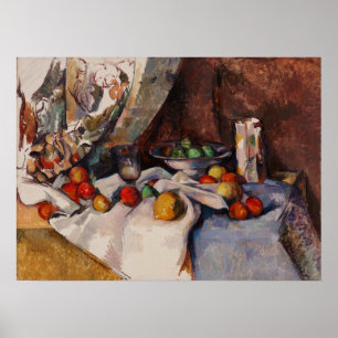 Póster Cézanne - Naturaleza muerta