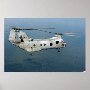 Póster CH-46 Sea Knight