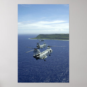 Póster CH-46 Sea Knights