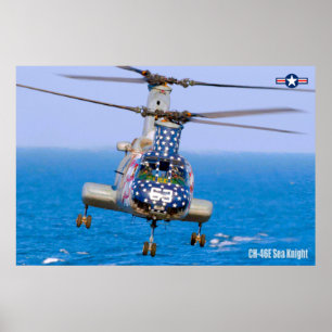 PÓSTER CH-46E SEA KNIGHT
