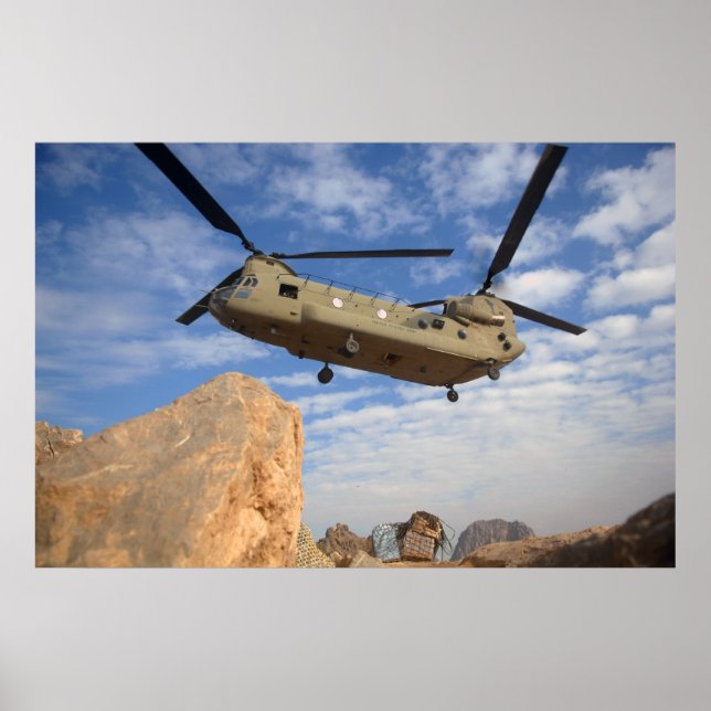 Póster CH-47 Chinook (Frente)