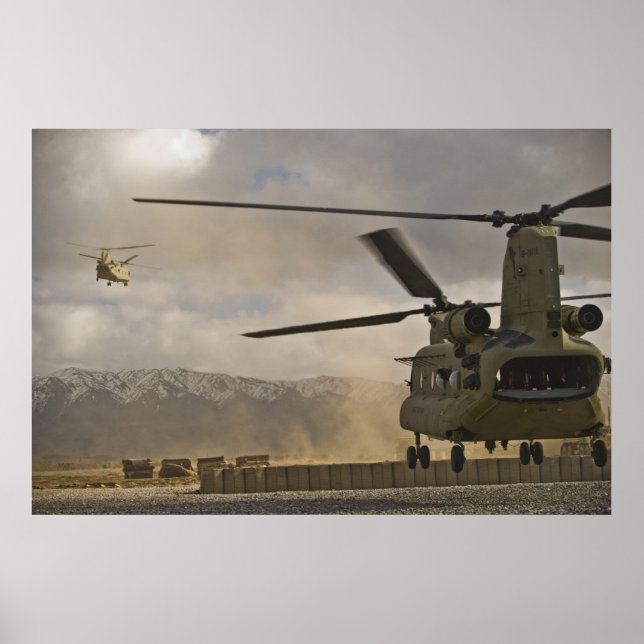 Póster CH-47 Chinook (Frente)
