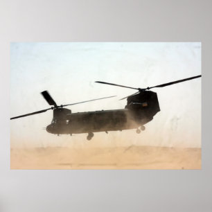 Póster CH-47 Chinook