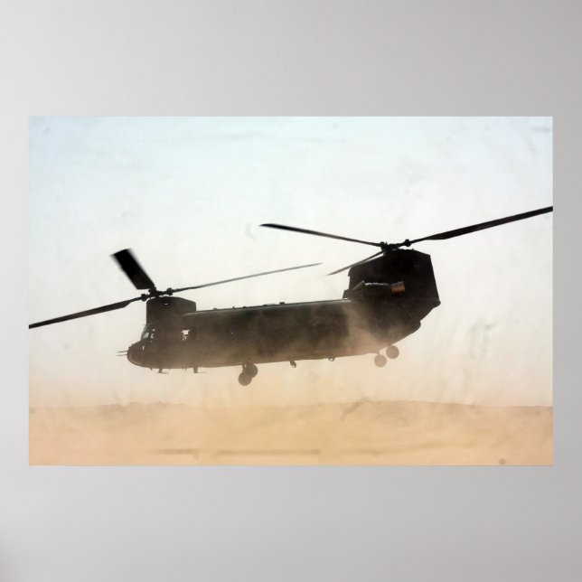 Póster CH-47 Chinook (Frente)