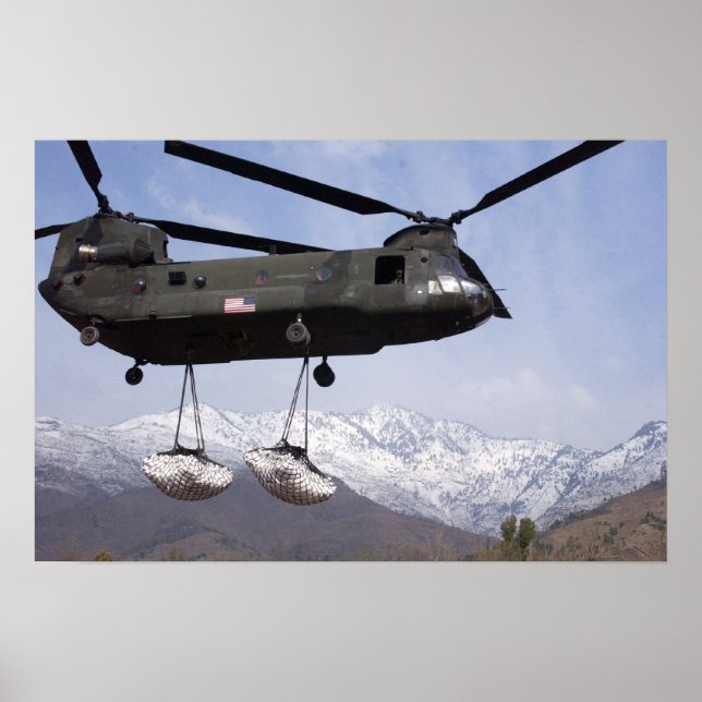 PÓSTER CH-47 EN PAKISTAN (Frente)