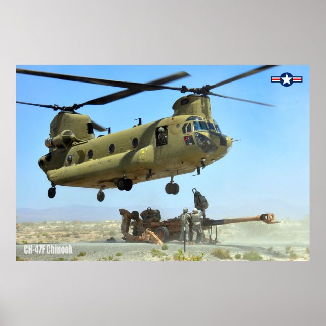 PÓSTER CH-47F CHINOOK (Frente)