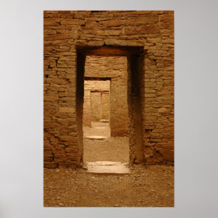 Póster Chaco Doorways Poster