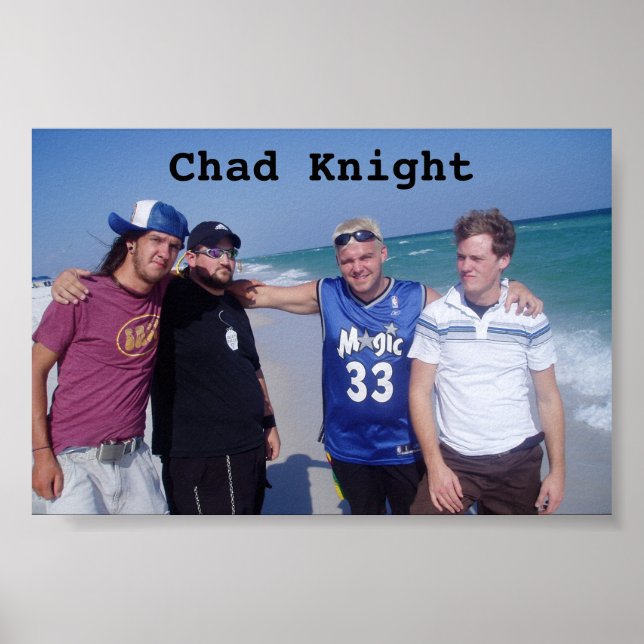 Póster Chad Knight Band Beach Poster (Frente)