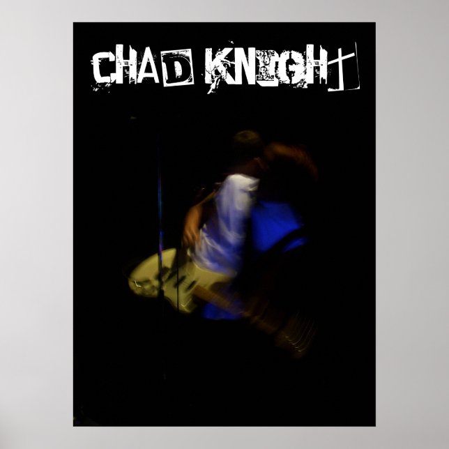Póster Chad Knight Blurry Tie Poster (Frente)
