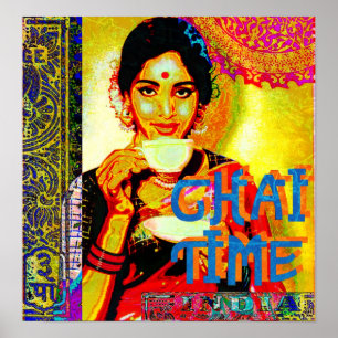 Póster Chai Time
