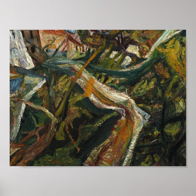 Póster Chaim Soutine - Chemin de la Fontaine (Frente)