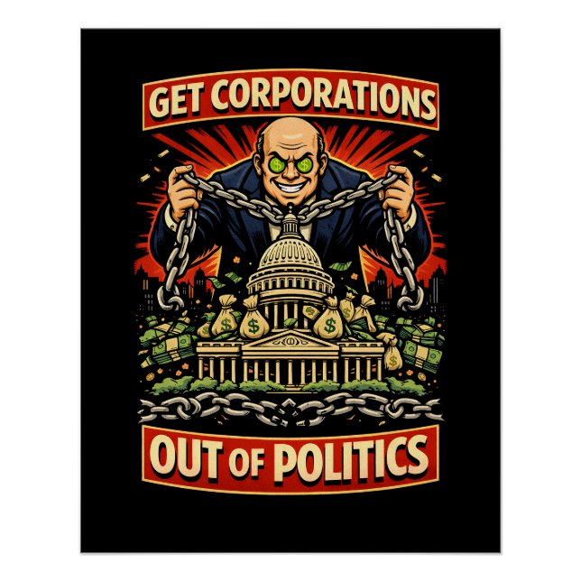 Póster Chains of Influence (Anverso)