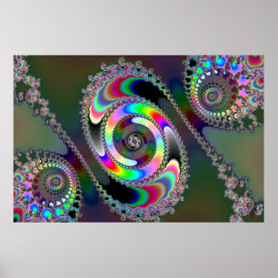 Póster Chainsaw - Fractal