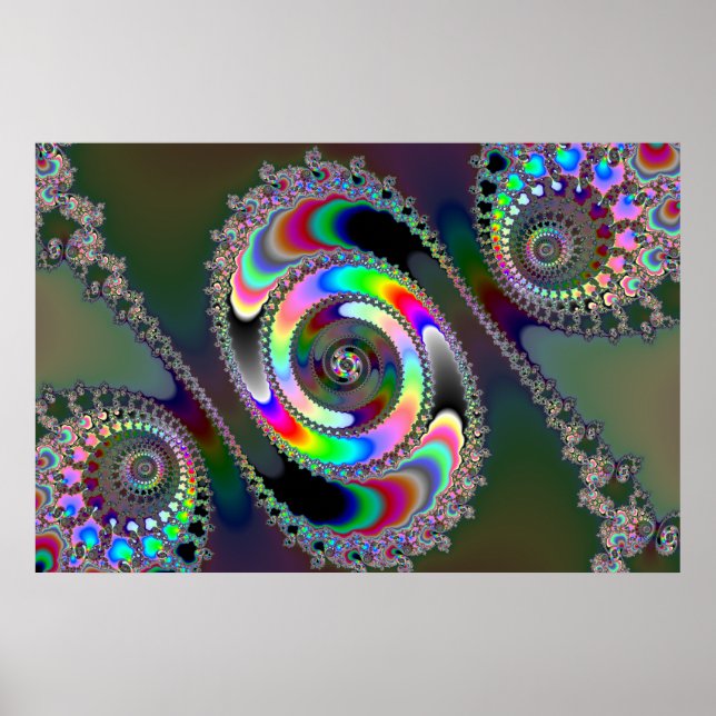 Póster Chainsaw - Fractal (Frente)