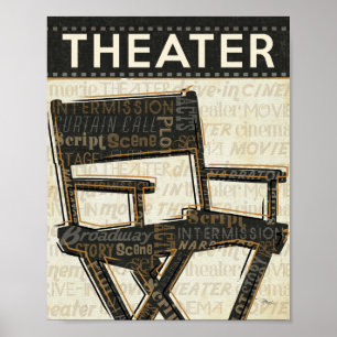 Póster Chair de director