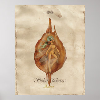 PÓSTER CHAKRA FAE - SOLAR PLEXUS
