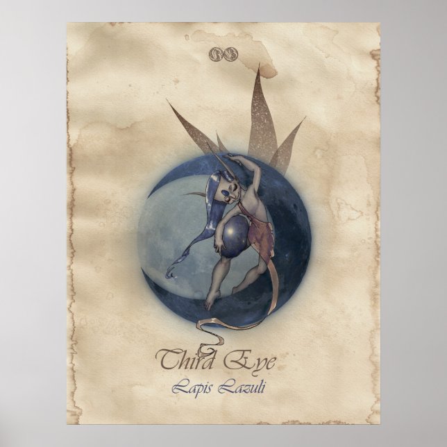 PÓSTER CHAKRA FAE - TERCER OJO (Frente)
