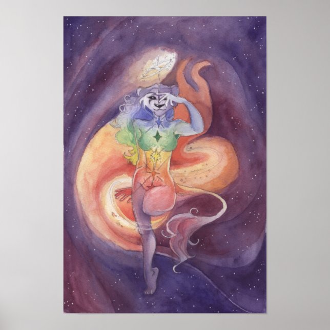 Póster Chakra Micah (Frente)