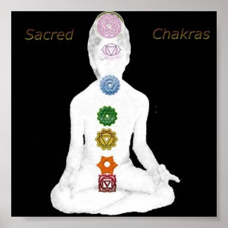 Póster Chakras sagradas