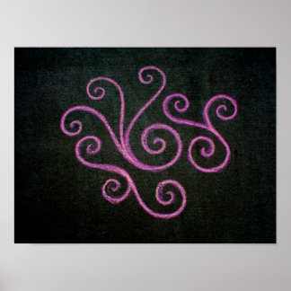 Póster Chalkie August One