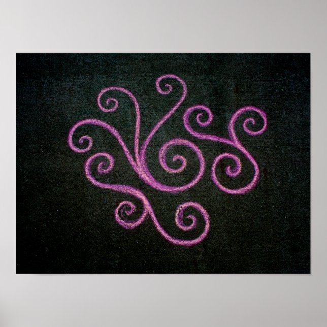 Póster Chalkie August One (Frente)