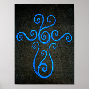 Póster Chalkie Drop