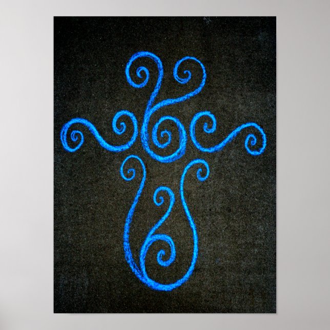 Póster Chalkie Drop (Frente)