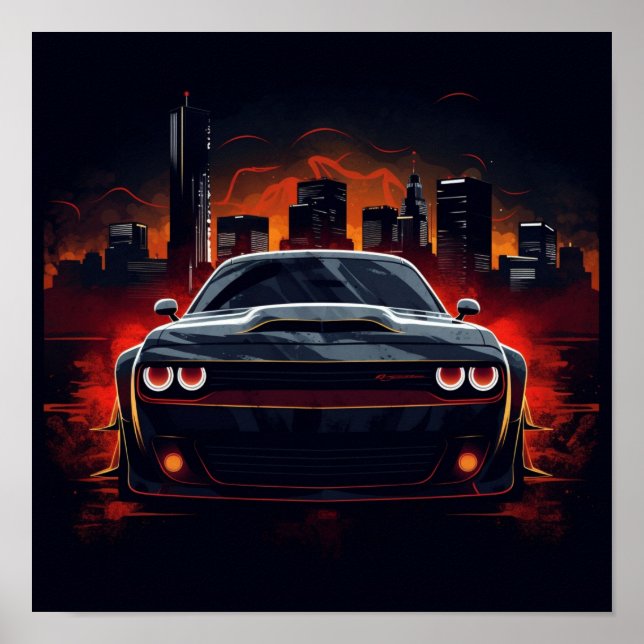 Póster Challenger de Demon 2018 (Frente)