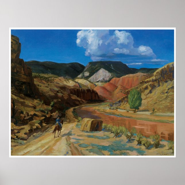 Póster Chama en rojo (Frente)