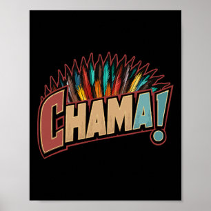 Póster Chama Paotan Mma Fan Jjb Boxing Muay Thai Kickboxi