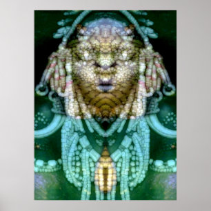 Póster Chamán Reptiliano 1