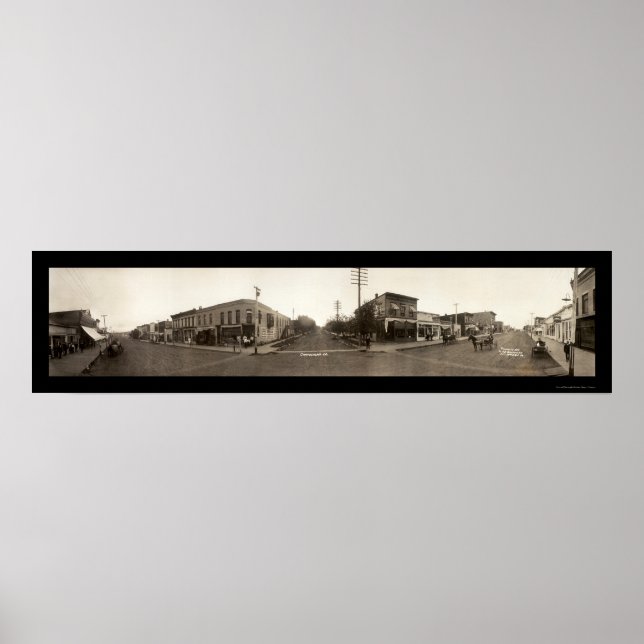 Póster Chamberlain SD Panview Photo 1907 (Frente)