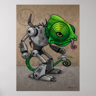 Póster Chameleozoide