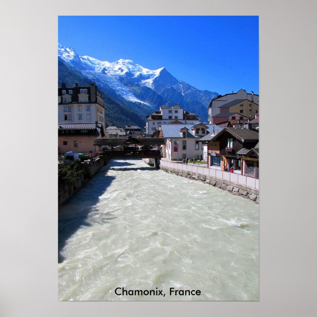 Póster Chamonix, Francia (Frente)