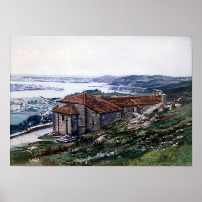 Póster Chamorro (Ferrol. A Coruña) (Frente)