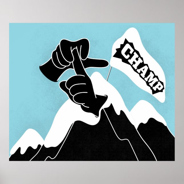 Póster Champ - Diseño ASL (Frente)