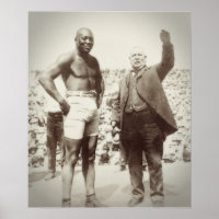 CHAMPION HEAVYWEIGHT JACK JOHNSON 1908 - 1915