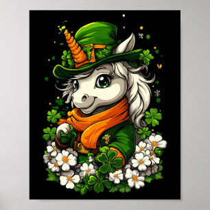Póster Chamrock Chicas Niños Leprechaun St Patricks Da