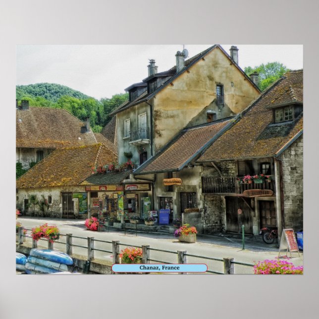 Póster Chanaz, Francia (Frente)