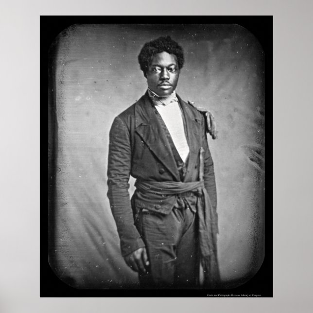 Póster Chancy Brown Daguerreotipo 1856 (Frente)