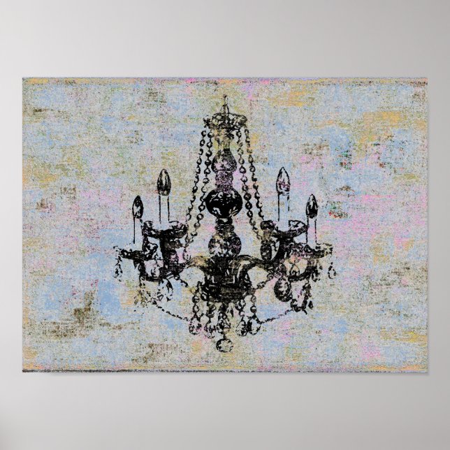 Póster Chandelier Elegance ~ Imprimir / Poster (Frente)