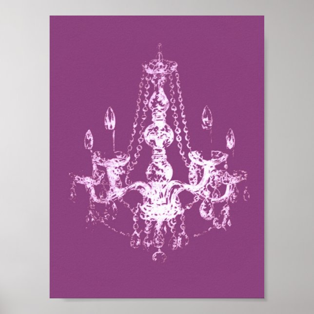 Póster Chandelier Elegance ~ Imprimir / Poster (Frente)