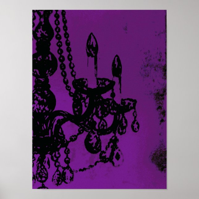 Póster Chandelier Glamour ~ Poster (Frente)