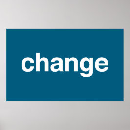 Póster Change