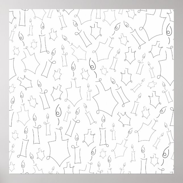 Póster Chanukah (Frente)