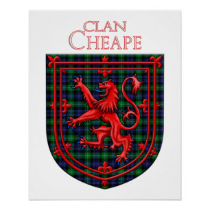 Póster Chape de Torosay Tartan Scottish Plaid