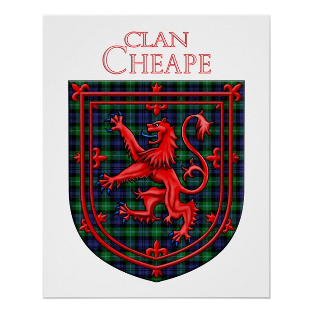Póster Chape de Torosay Tartan Scottish Plaid (Anverso)