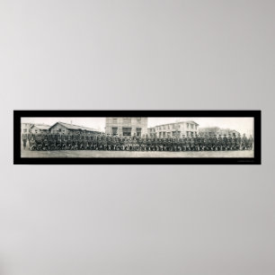 Póster Chaplain Army School Photo 1918