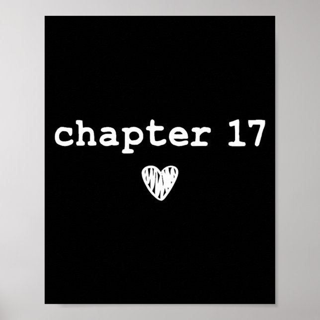 Póster Chapter 17 _ Book Lovers Readers &amp; Aus 17th Bi (Frente)